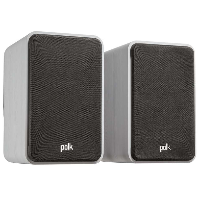 Polk Signature Elite ES15 High-Quality Compact Bookshelf Speakers (Pair) - White, White, hires