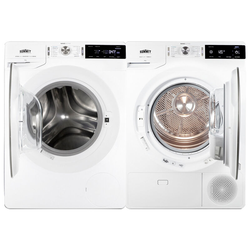 Summit 24 in. 2.3 cu. ft. Stackable Front Load Washer - White, , hires