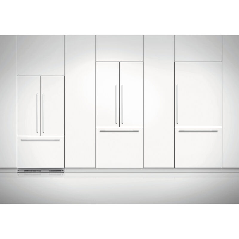 Fisher & Paykel Series 7 36 in. 16.8 cu. ft. Built-In Smart Counter Depth French Door Refrigerator with Ice Maker - Custom Panel Ready, , hires