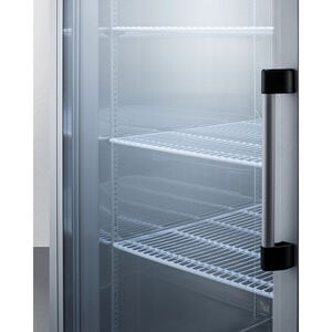 Summit 28 in. 23.0 cu. ft. Left-Hinged Freezerless Refrigerator with Glass Door - Stainless Steel, , hires