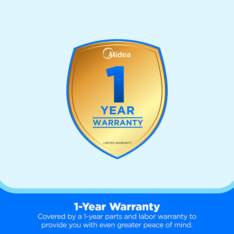 Midea 19 in. 1.7 cu. ft. Mini Fridge - Black, Black, hires