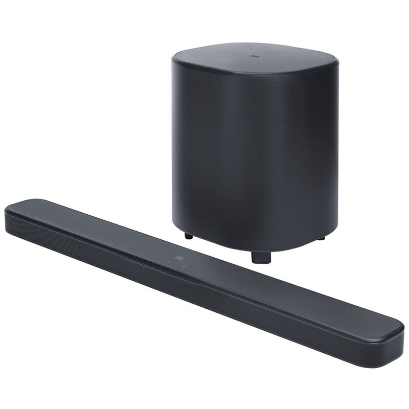 JBL 5.1 Channel Dolby Atmos Smart Sound Bar with Bluetooth & Wireless Subwoofer - Black, , hires