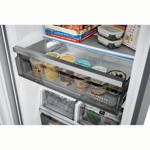Frigidaire Professional Series 33 in. 18.8 cu. ft. Double-Drawers Upright Freezer with Ice-Maker & Adjustable Shelves - Stainless Steel, , hires