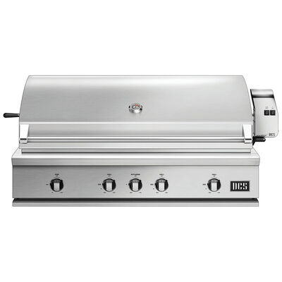 DCS Series 7 48 in. 3-Burner Built-In Liquid Propane Gas Grill with Rotisserie & Sear Burner - Stainless Steel | BH148RIL