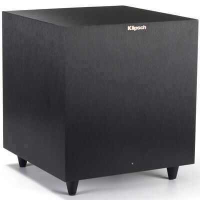 Klipsch R-8SW Subwoofer - Brushed Black | R-8SW