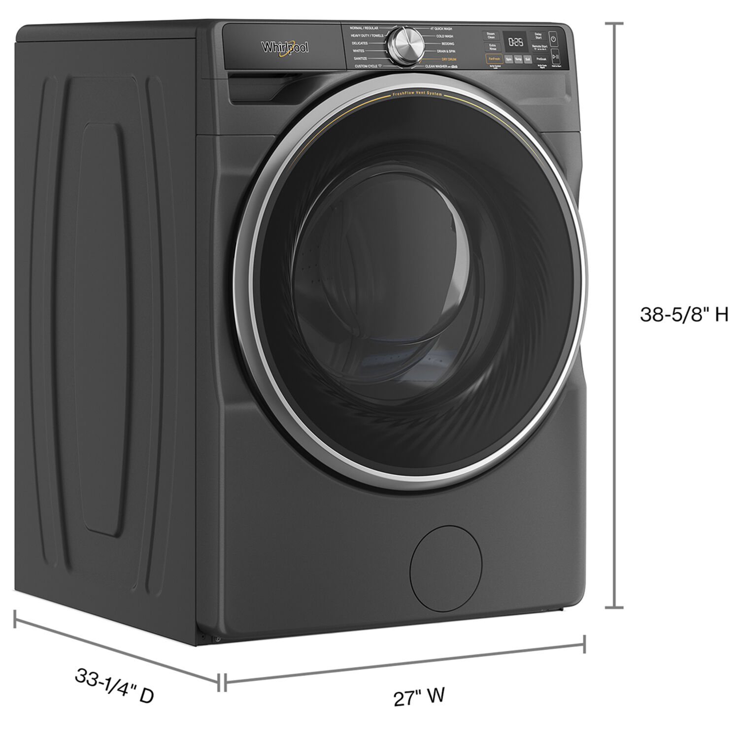 Whirlpool smart washer dryer combo top