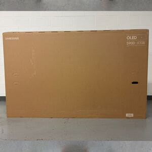 Samsung - 83" Class S90D Series OLED 4K UHD Smart Tizen TV (Open Box Good Condition), , hires