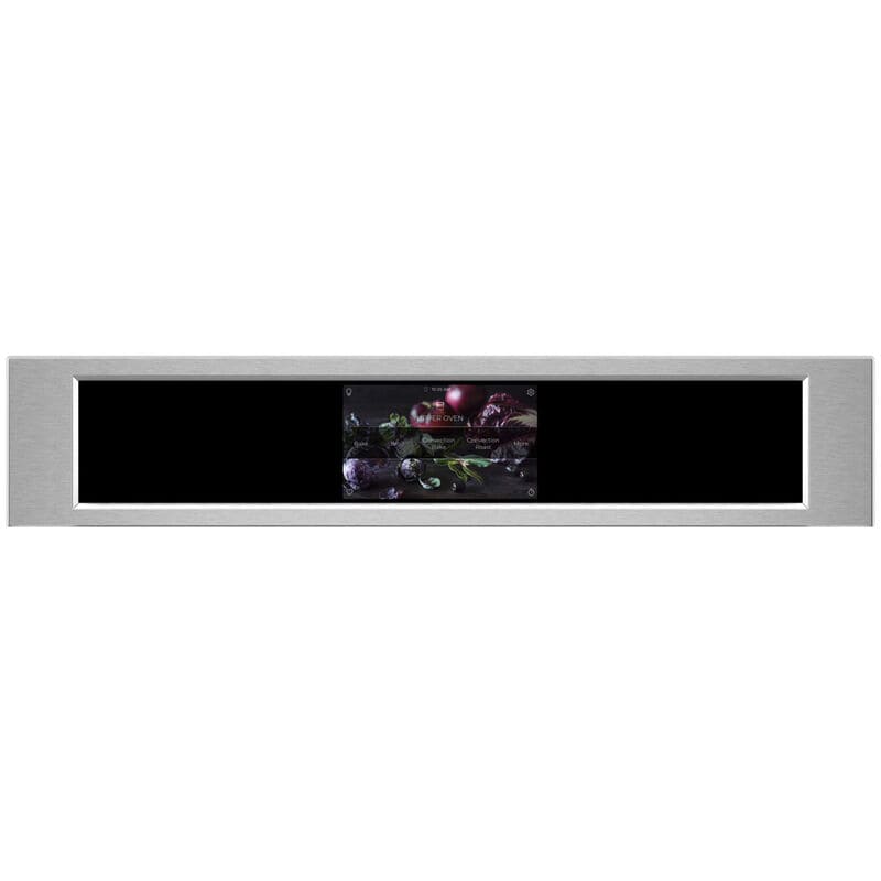 Monogram 27 in. 8.6 cu. ft. Smart Top Control Electric Double Wall Oven with True European Convection - Stainless Steel, , hires