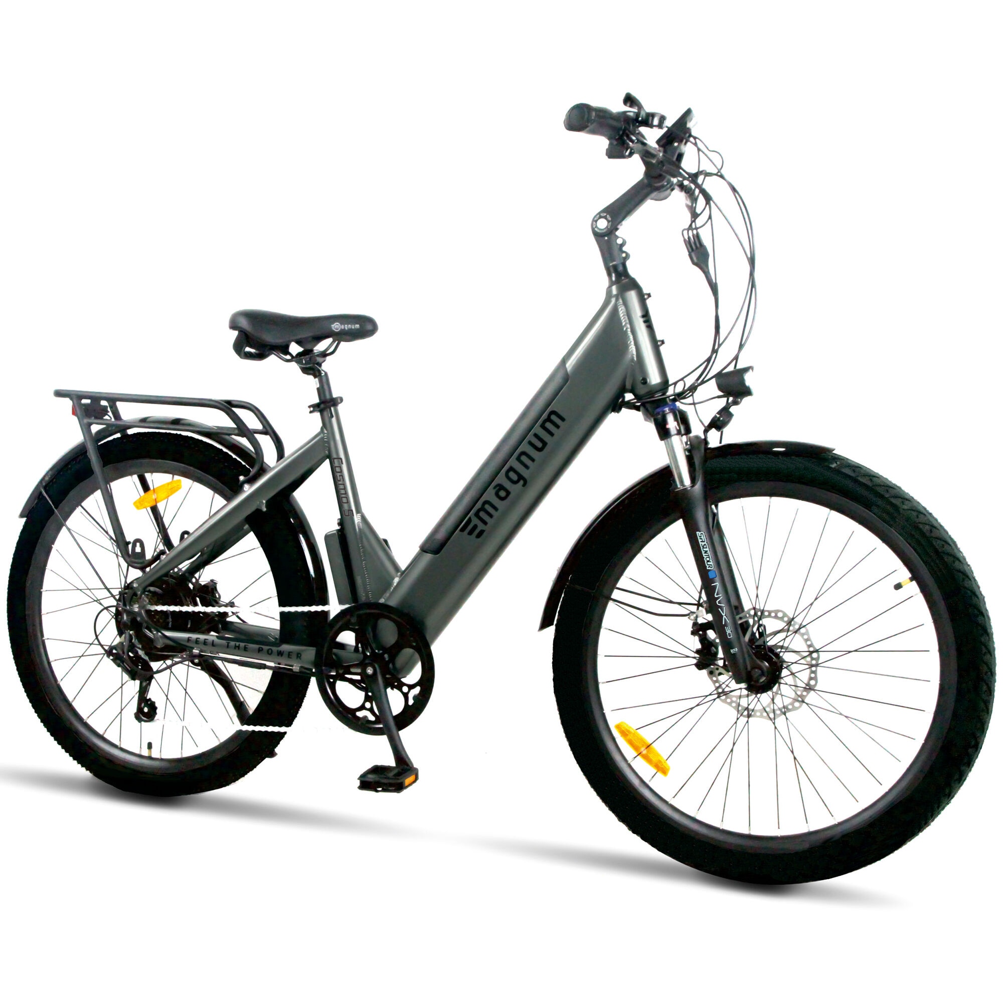 Magnum Cosmo S Series 500W Electric Bike Metallic Grey