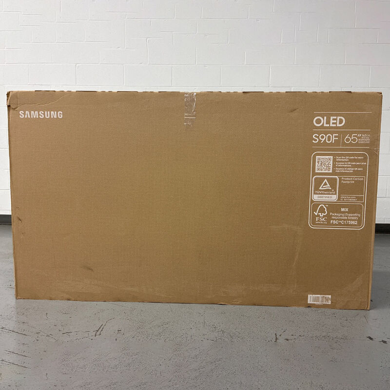 Samsung - 65" Class S90F OLED 4K UHD Samsung Vision AI Smart TV (Open Box Good Condition), , hires