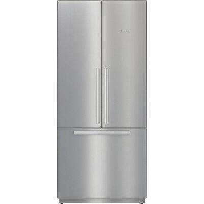 Miele 36 in. 19.4 cu. ft. Built-In Smart French Door Refrigerator - Stainless Steel | KF2982SF