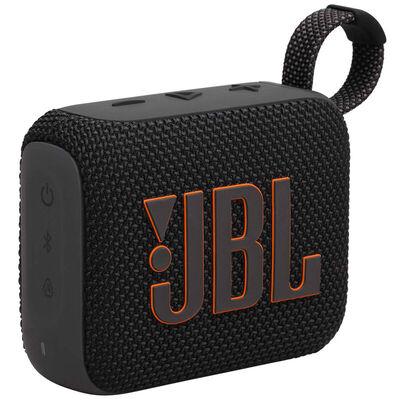 JBL Go 4 Ultra-Portable Bluetooth Speaker - Black | JBLGO4BLK
