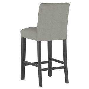 Skyline Furniture 31" Bar Stool in Linen Fabric - Grey, Grey, hires