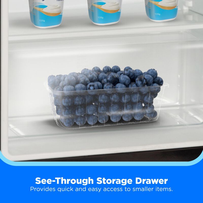 Midea 20 in. 4.4 cu. ft. Mini Fridge - Black, Black, hires