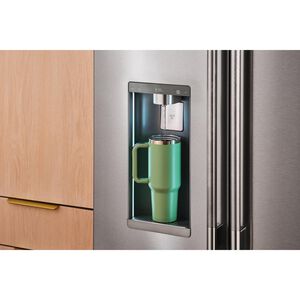 KitchenAid 36 in. 23.1 cu. ft. Smart Counter Depth French Door Refrigerator with Ice & Water Dispenser - Stainless Steel with PrintShield Finish, Stainless Steel with PrintShield Finish, hires