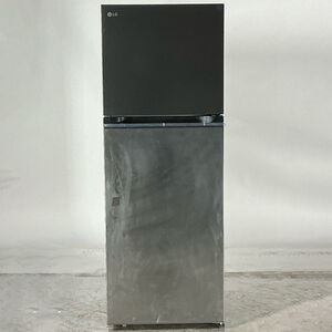 LG 24 in. 11.1 cu. ft. Counter Depth Top Freezer Refrigerator - Stainless Steel Look (Open Box Fair Condition), , hires