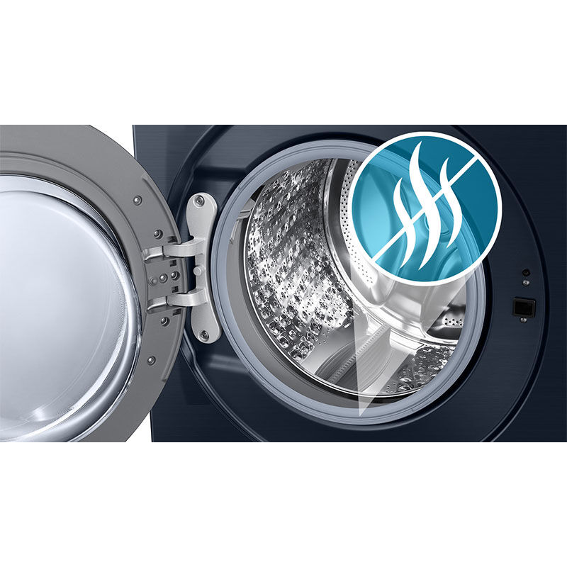 Samsung Bespoke 27 in. 5.3 cu. ft. Smart Stackable Front Load Washer with Super Speed Wash, AI