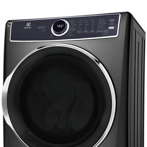 Electrolux 600 Series 27 in. 8.0 cu. ft. Stackable Electric Dryer with Balance Dry, Instant Refresh, Perfect Steam & Sanitize Cycle - Titanium, Titanium, hires