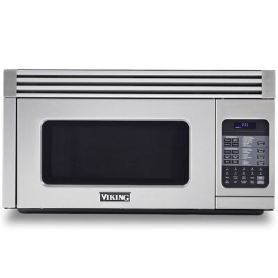 Viking 5 Series 30" 1.1 Cu. Ft. Over-the-Range Microwave with 10 Power Levels, 300 CFM & Sensor Cooking Controls - Stainless Steel | VMOR506SS