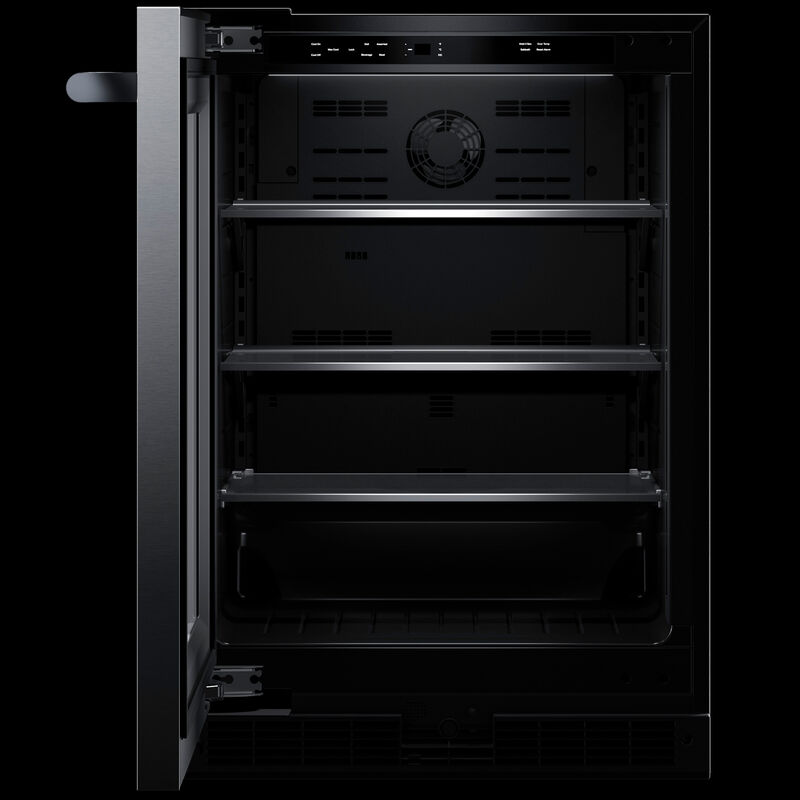 JennAir Rise 24 in. 5.2 cu. ft. Left-Hinged Built-In Undercounter Refrigerator - Stainless Steel, , hires