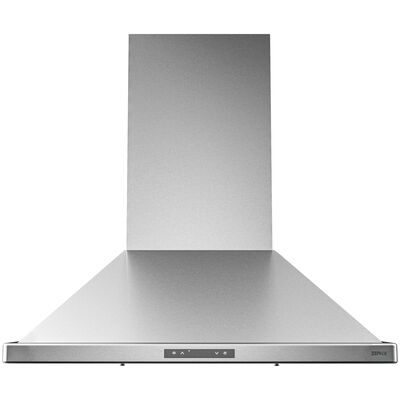Zephyr 36 in. Chimney Style Range Hood with 6 Speed Settings, 700 CFM, Convertible Venting & 2 LED Lights - Stainless Steel | ZVEE36DS