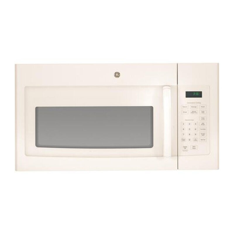 GE 30" 1.6 Cu. Ft. Over-the-Range Microwave with 10 Power Levels & 300 CFM - Bisque, Bisque, hires