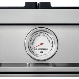 Bertazzoni Master Series 36 in. 5.9 cu. ft. Dual Convection Gas Range with 5 Sealed Burners - Stainless Steel, , hires