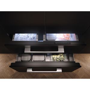 Miele MasterCool Series 42 in. 23.1 cu. ft. Built-In Smart Counter Depth 4-Door French Door Refrigerator with Internal Water Dispenser - Custom Panel Ready, , hires