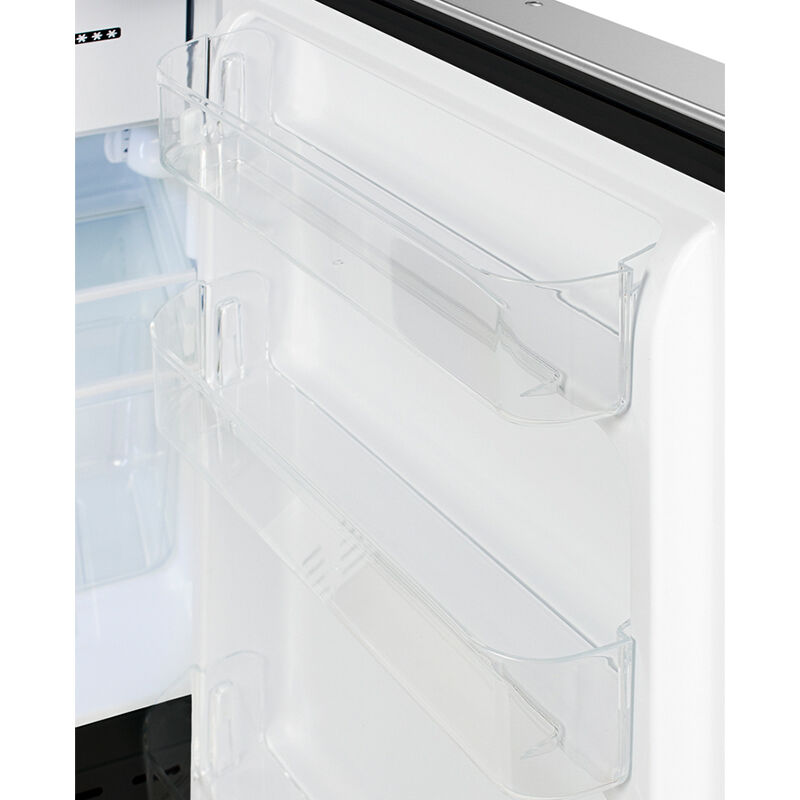 Summit 21 in. 2.6 cu. ft. Undercounter Refrigerator - Stainless Steel, , hires