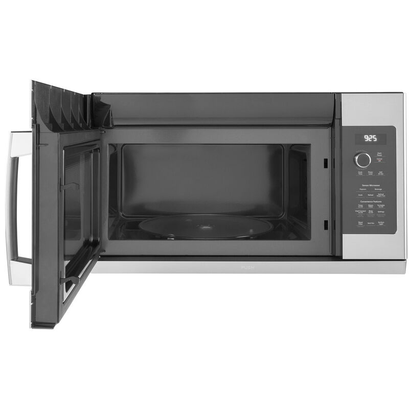 GE Profile 30" 2.2 Cu. Ft. Over-the-Range Microwave with 10 Power Levels, 400 CFM & Sensor Cooking Controls - Stainless Steel, , hires