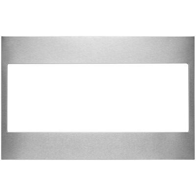 Whirlpool 22 in. Built-In Low Profile Standard Trim Kit for Microwaves - Stainless Steel | W11451304
