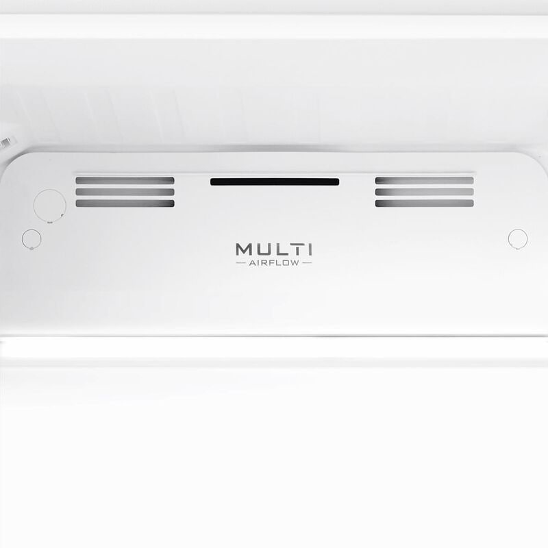 Midea 28 in. 14.2 cu. ft. Counter Depth Garage-Ready Top Freezer Refrigerator - Stainless Steel, Stainless Steel, hires