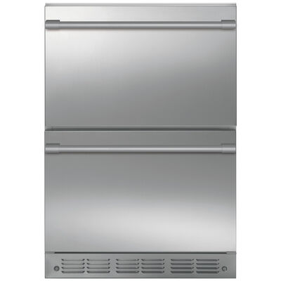 Monogram 24 in. 5.0 cu. ft. Refrigerator Drawer - Stainless Steel | ZIDS240NSS
