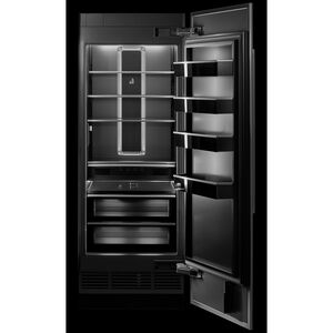 JennAir Noir 30 in. Right Hand Swing Freezer Door Panel Kit - Stainless Steel, , hires