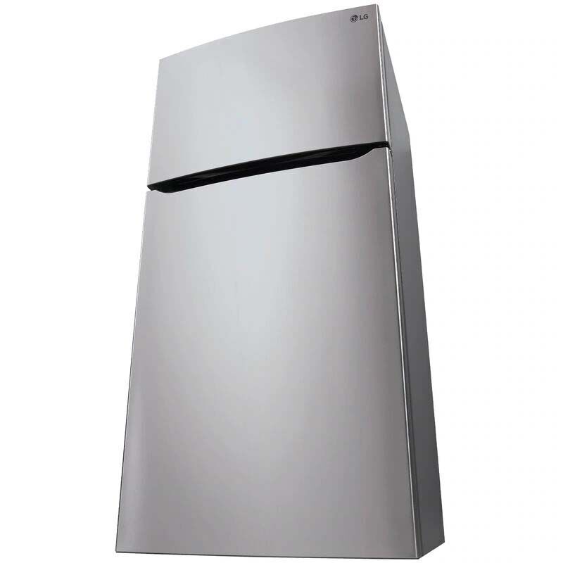 LG 30 in. 20.2 cu. ft. Top Freezer Refrigerator with Factory Installed Ice Maker -Stainless Steel, , hires