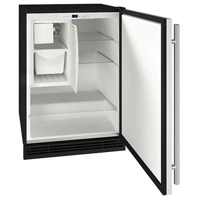 U-Line 1 Class Series 24 in. Ice Maker with 8 Lbs. Ice Storage Capacity & Digital Control - White, White, hires