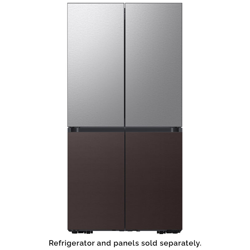 Samsung BESPOKE 4-Door Flex Top Panel for Refrigerators - Stainless Steel, , hires