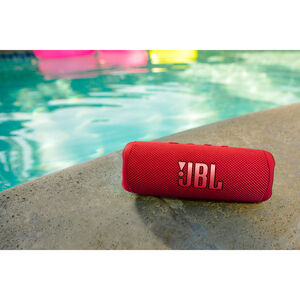 JBL Flip 6 Portable Rechargeable Waterproof Bluetooth Speaker - Red, Red, hires