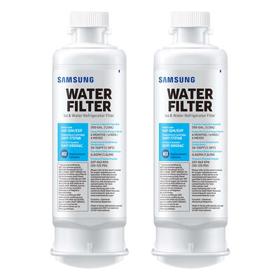 Samsung 6-Month Replacement Refrigerator Water Filter 2-Pack- HAFQIN2P | HAFQIN2P