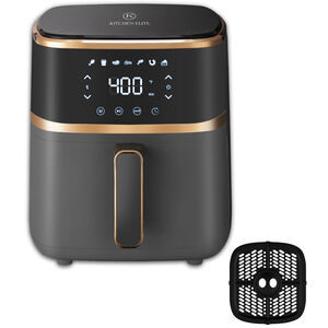 Kitchen Elite 5.28 qt. Air Fryer - Black, , hires