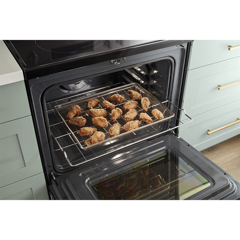 Electric range shop with air fryer