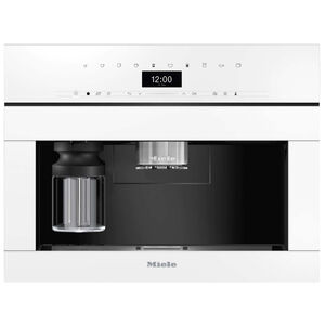 Miele 24 in. Built-In Coffee Machine with Patented Cup Sensor for Perfect Coffee - Brilliant White, , hires