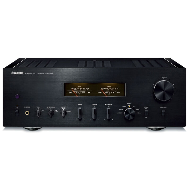 Yamaha Integrated Amplifier - Black, , hires