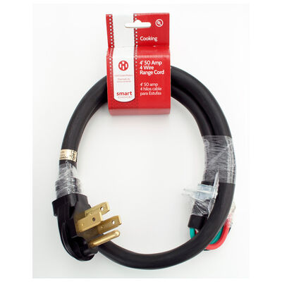 Smart Choice 4' 50 Amp 4 Wire Range Cord | 5304490740