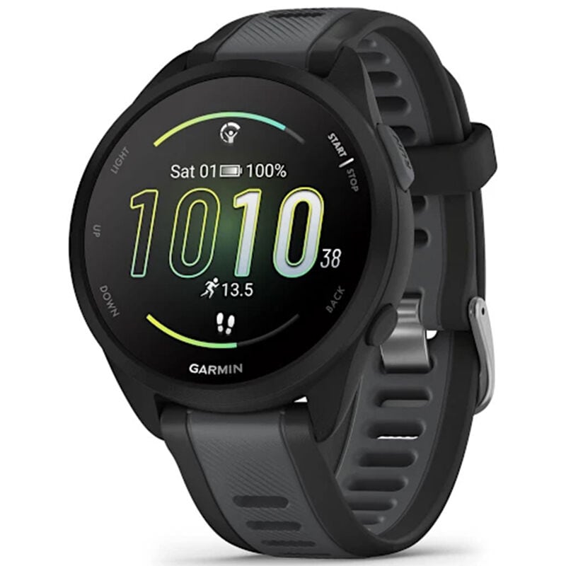 Garmin Forerunner 165 Running Smartwatch - Black/Slate Gray, , hires