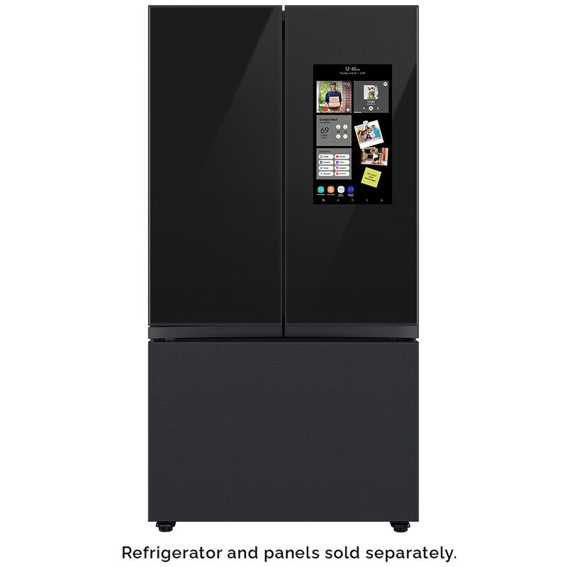 Samsung BESPOKE 3-Door French Door Top Panel for Refrigerators - Charcoal Glass, , hires