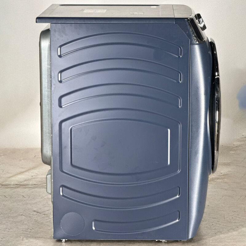 GE Profile 28 in. 7.8 cu. ft. Smart Stackable Electric Dryer with Sensor Dry, Sanitize & Steam Cycle - Sapphire Blue (Open Box Excellent Condition), , hires