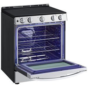 LG 30 in. 6.3 cu. ft. Slide-In Electric Range with Radiant Burners - Stainless Steel, , hires