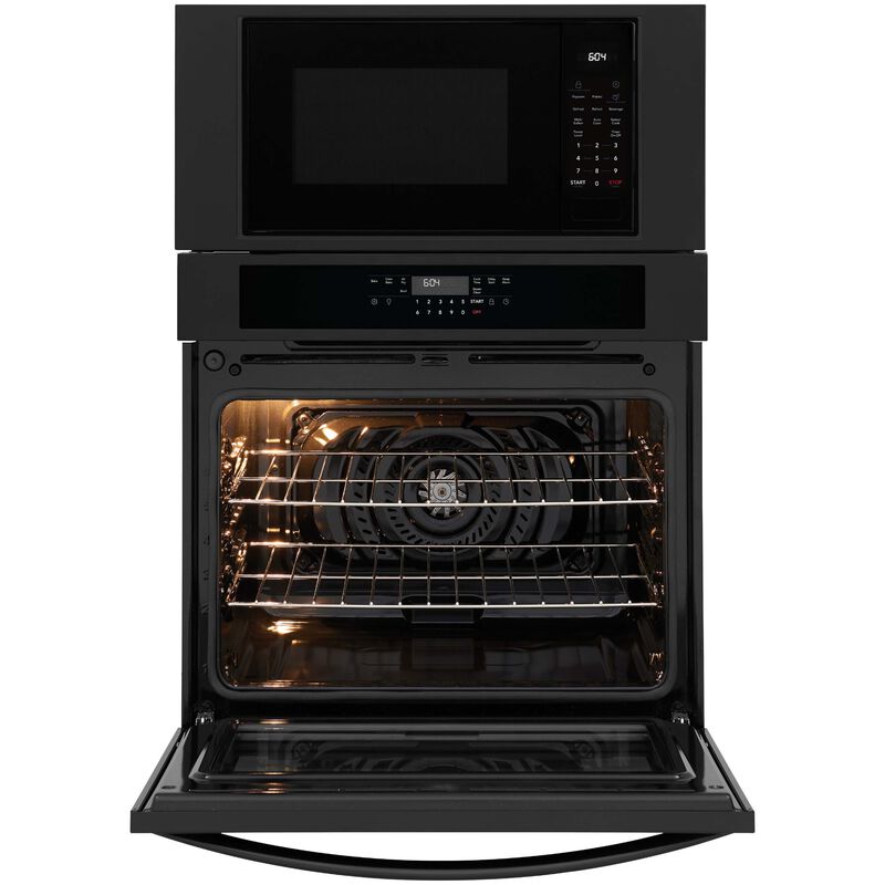 Frigidaire 30 in. 6.9 cu. ft. Electric Microwave/Wall Oven Combo with Standard Convection & Sensor Cooking - Black, , hires