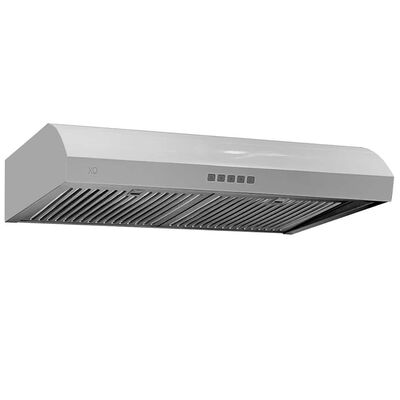 XO 30 in. Convertible Standard Style Range Hood with 400 CFM, 3 Fan Speeds & 1 LED Light - White | XOE230W
